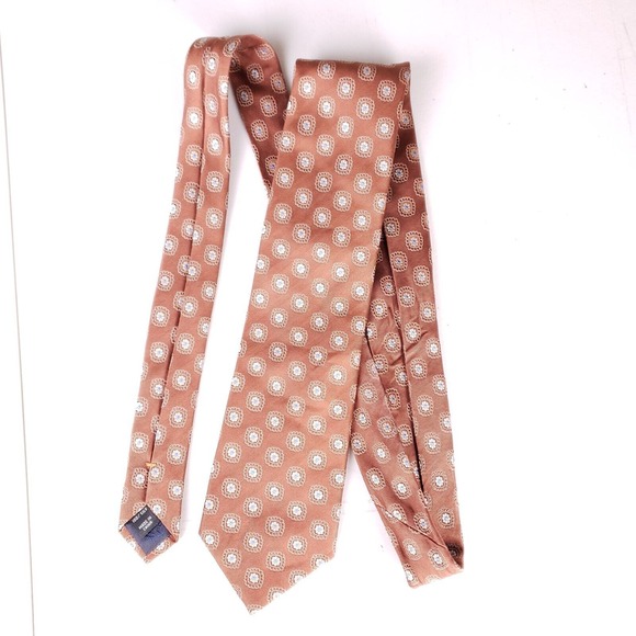 Jos A Bank Executive Collection Geometric Floral Print Necktie Business Preppy‎ - Picture 1 of 6